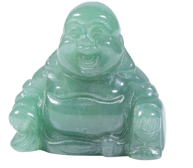 Happy Buddha Figurine for Good Luck and Happiness Fengshui Home Decoration